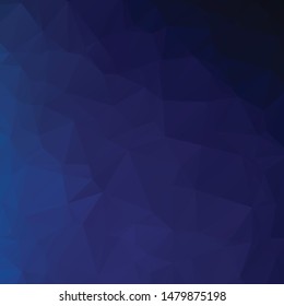 Abstract blue polygon texture background