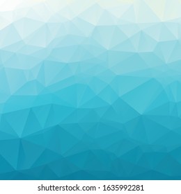 Abstract blue polygon texture background