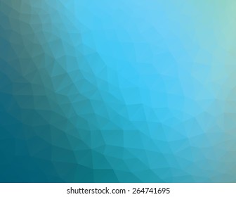 Abstract blue polygon vector background