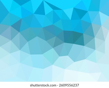 Abstract blue polygonal background with various shades of blue forming a low poly geometric pattern, creating a modern and cool visual effect.

