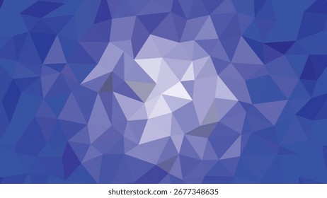 Patrón geométrico poligonal azul Abstractas con fondo de degradado claro a oscuro