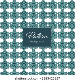 Abstrakter blauer polygonaler Musterhintergrund. Vektornahtlos