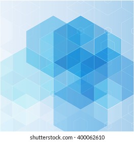 abstract blue polygons background projects presentation desig