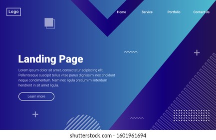 abstract blue purple background with geometric shape, can be used for banner sale, wallpaper, for, brochure, landing page.