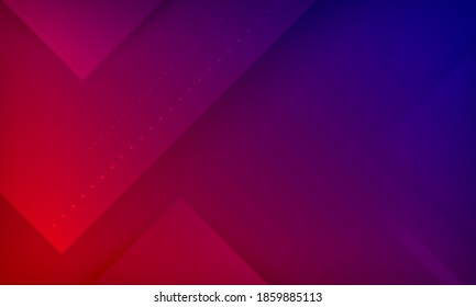 Abstract blue purple background with geometric panel, futuristic rgb banner concept, modern wallpaper, vector.