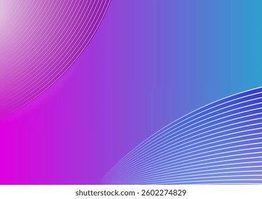 Abstract blue and purple background with geometric shapes and lights