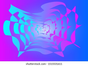 abstract blue purple background with multi colors spider web
