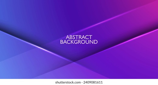 Abstract blue and purple background with shadows and simple lines. looks 3d with additional shadows. suitable for posters, brochures, e-sports and others. Eps10 vector