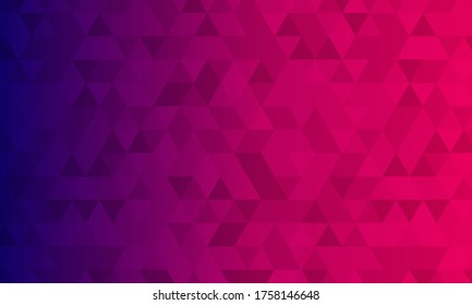 Abstract blue purple background with triangle pattern, minimal background with creative and clean gradient background, for posters, banners.