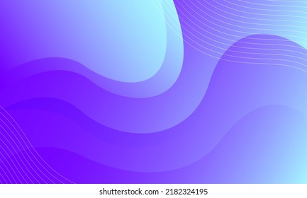 Abstrakter blauer und violetter Hintergrund. Vektorgrafik
