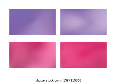 Abstract blue and purple blurred gradient mesh background set of Banner header or sidebar graphic art image and merry christmas., Color transition.