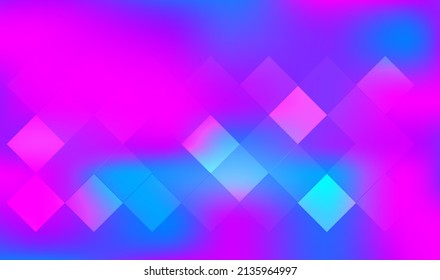 Abstract blue and purple blurred gradient mesh background in bright Colorful smooth. Easy editable soft colored vector illustration, Suitable For Wallpaper, Banner, Background, Card, landing page