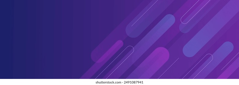 Abstract blue and purple dynamic background. Modern gradient banner background. Beautiful vector design for sales banners, templates, ads, web, pages, and headers