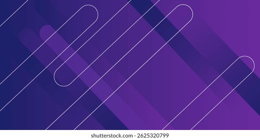 Abstract blue and purple dynamic background. Modern gradient banner background.
