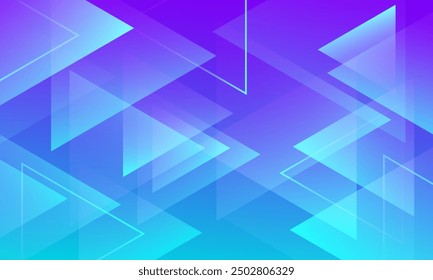 Fondo geométrico púrpura azul Abstractas. Ilustración vectorial