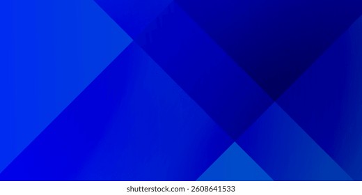 Abstract blue and purple gradient background. Overlap square pattern on colorful geometric design. Modern papercut futuristic background illustration.