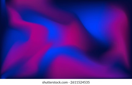 Abstract Blue and Purple Gradient Background 
