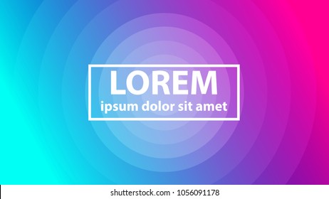 Abstract blue and purple gradient circle background vector.Modern design for your prints, cards, flyers, brochures, posters, banners, presentation, etc.