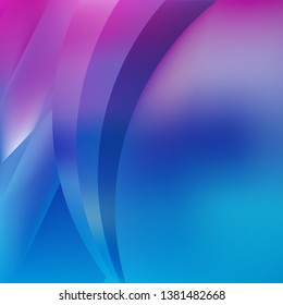 Abstract Blue and Purple Graphic Background