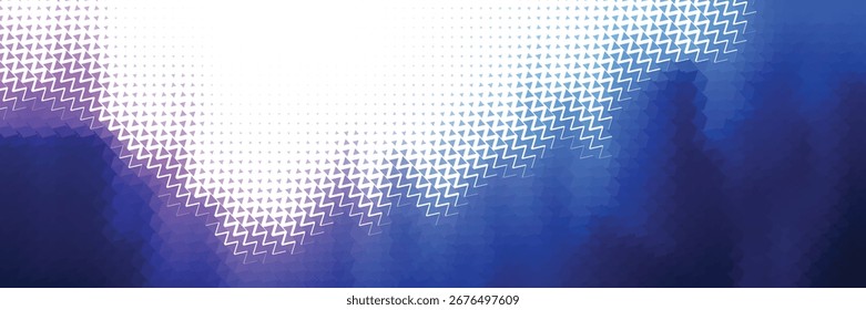 Abstractas fondo de Vector de semitono azul y púrpura con puntos de gradiente suave Textura digital moderna Estilo retro Superposición vibrante Diseño artístico desenfoque Arte gráfico de Fondo de pantalla brillante