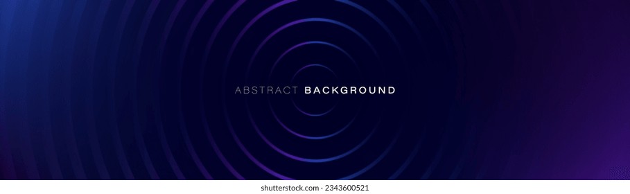 Abstract blue and purple lines digital dynamic water drop wave on dark background. Futuristic hi-technology concept. Sound wave. Vector illustration