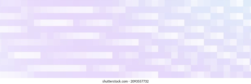 Abstract blue and purple lines mosaic banner background. Vector illustration.