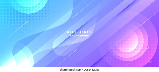 Abstract blue and purple modern background gradient color. 