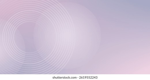 Fondo moderno púrpura azul Abstractas con Elementos de círculo de línea brillante. Concepto de tecnología futurista. Ilustración