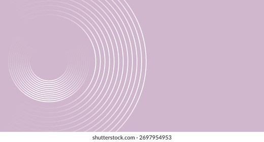 Fundo moderno azul abstrato roxo com elementos de círculo de linha brilhante. ilustração vetorial eps10