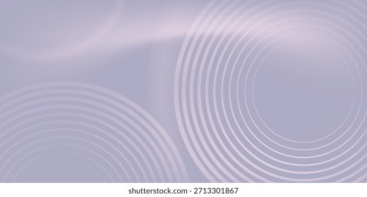 Fondo moderno púrpura azul Abstractas con Elementos de círculo de línea brillante. Concepto de tecnología futurista. Ilustración