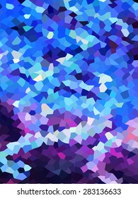 Abstract blue and purple rectangles wallpaper