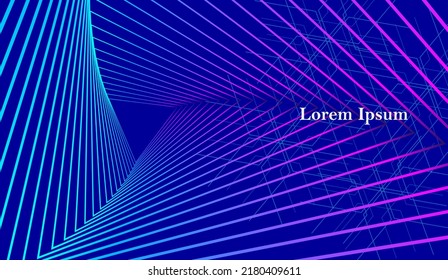 abstract blue purple triangle, network concept, geometric pattern texture, scientific technology, engineering background