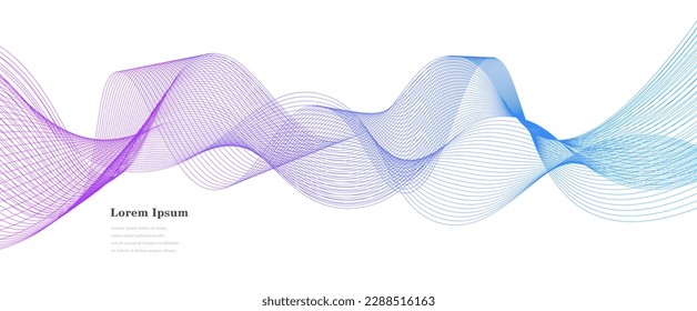 abstract blue purple wave, geometric DNA texture background, scientific technology, genetic concept