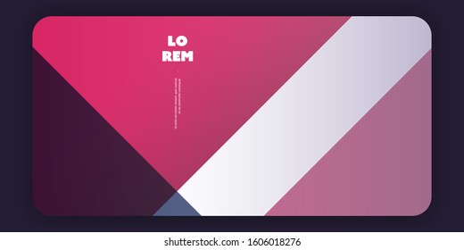 Abstract Blue, Purple and White Banner, Background,  Poster or Landing Page Design, Multi Purpose Template