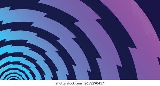 Abstract Blue Purple Zigzag Background. Minimalist graphic elements for posters, covers, wallpaper, banners, flyers, brochures and presentations.