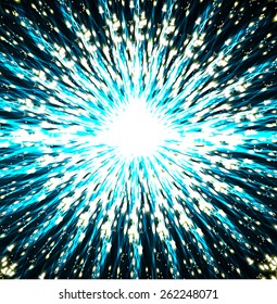 abstract blue rays background. radial pattern. Illustration. vector. Star burst. Light Technology background set for computer graphic website internet