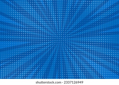 abstract blue rays zoom background
