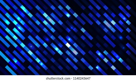 Abstract blue rectangle background.