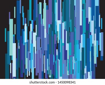 Abstract blue rectangles for holidays. Geometric element of design. Vector illustration space. Blue trendy modern elegant background for anniversary, birthday celebrate or other festive event.
