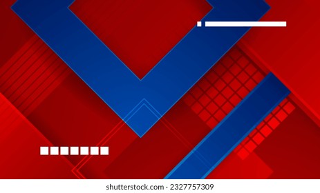 Resumen de fondo azul y rojo