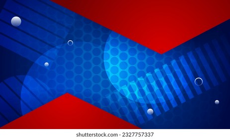 Resumen de fondo azul y rojo