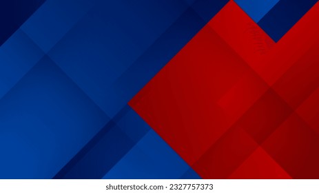 Abstract blue and red background