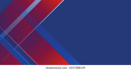 Abstract blue and red background