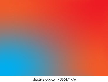 abstract blue red background with smooth gradient colors and multicolor texture design for brochure /  Easter / Christmas / web template