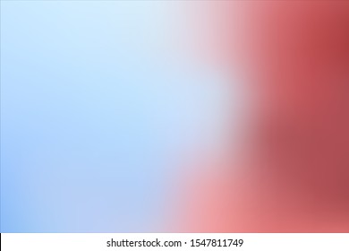 Abstract  blue and red blurred background. Colorful fluid gradient. Soft color vector illustration for web-design , website , banner poster or concept design. EPS 10