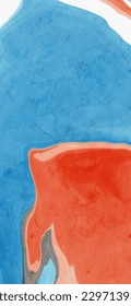abstract blue red color background painting design. vector illustration