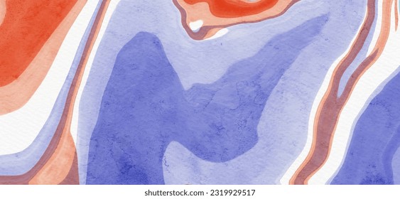 abstract blue red color background painting design. vector illustration
