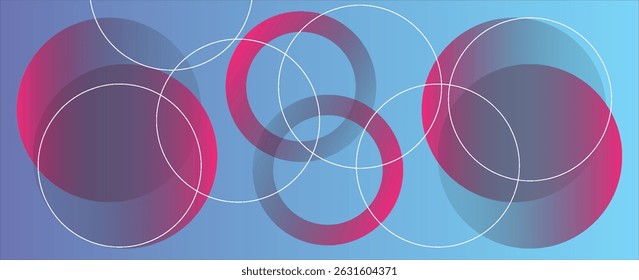 Abstractas fondo de color azul y rojo. Vector Eps10