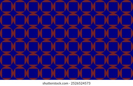 abstrato fundo de bloco de ponto vermelho azul com bolhas, tom azul e ponto redondo e quadriculado xadrez xadrez xadrez de várias camadas repete o padrão, imagem repleta, design para impressão de tecido