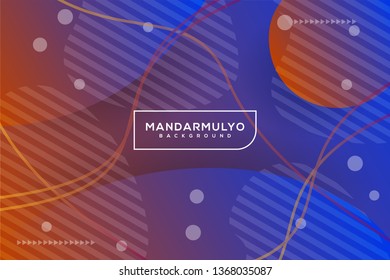 abstract blue red gradient curve swoosh shapes irregular background landing page wallpaper home screen theme vector illustration eps 10 